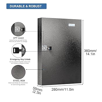 小物 VAULTROOM PADLOCK KEY HANGER / BLACK Amazon.com: 32 Key Cabinet Organizer, Key Lock Box, Key Safe